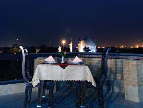 نمایی از هتل شیخ بهایی اصفهان